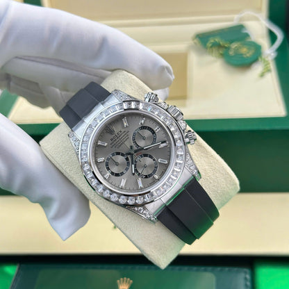 Rolex Daytona 126539TBR Replica Watch Dial Gray Sundust 40mm Clone