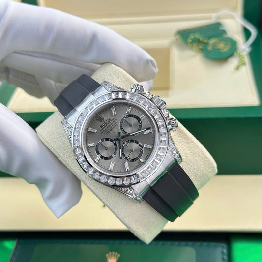 Rolex Daytona 126539TBR Replica Watch Dial Gray Sundust 40mm Clone