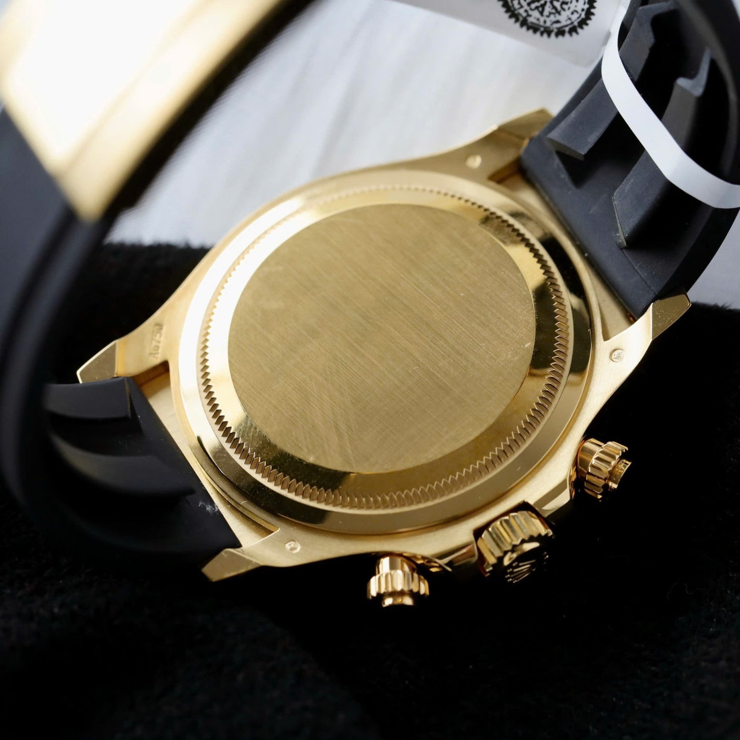 Rolex Daytona Replica Watch Custom 18K Gold Wrapped Movement Calibre 4131 40mm