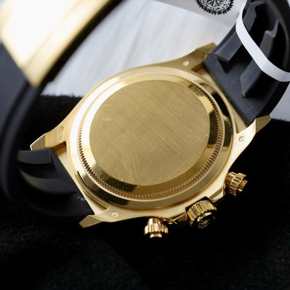 Rolex Daytona Replica Watch Custom 18K Gold Wrapped Movement Calibre 4131 40mm