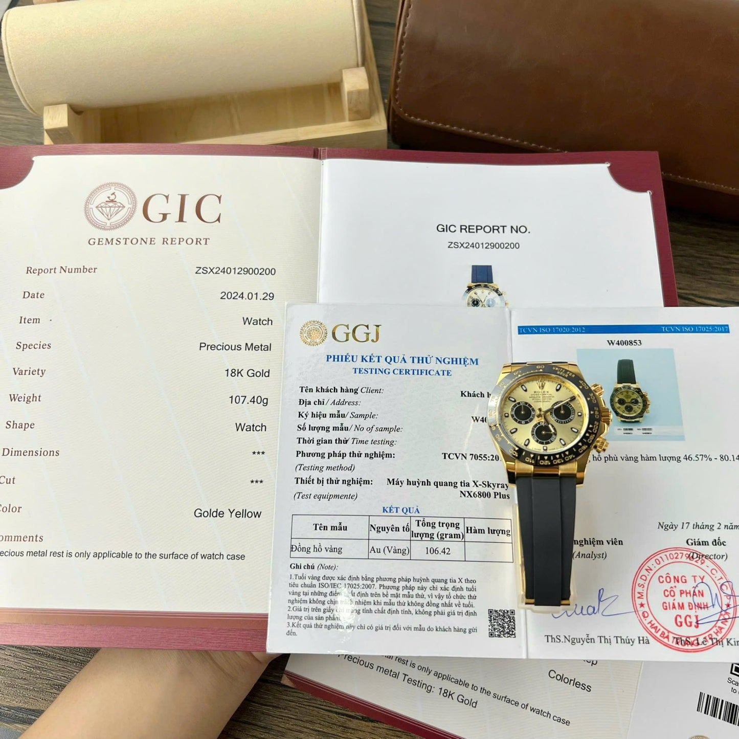 Rolex Daytona 116518CBKSR Replica Watch Gold Wrapped Custom 40mm Clone