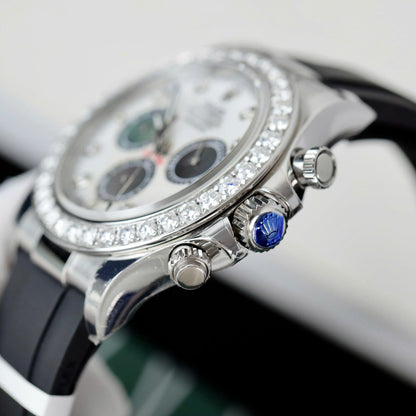 Rolex Daytona Dial MOP Replica Watch Number Pile  Custom 40mm