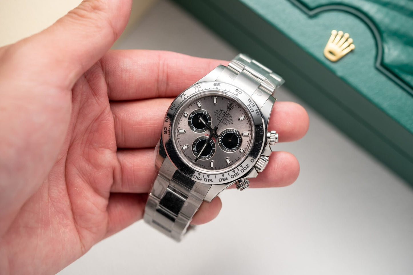 Rolex Replica Watch Daytona Cosmograph 116509 Gray Dial Clean Factory 40mm