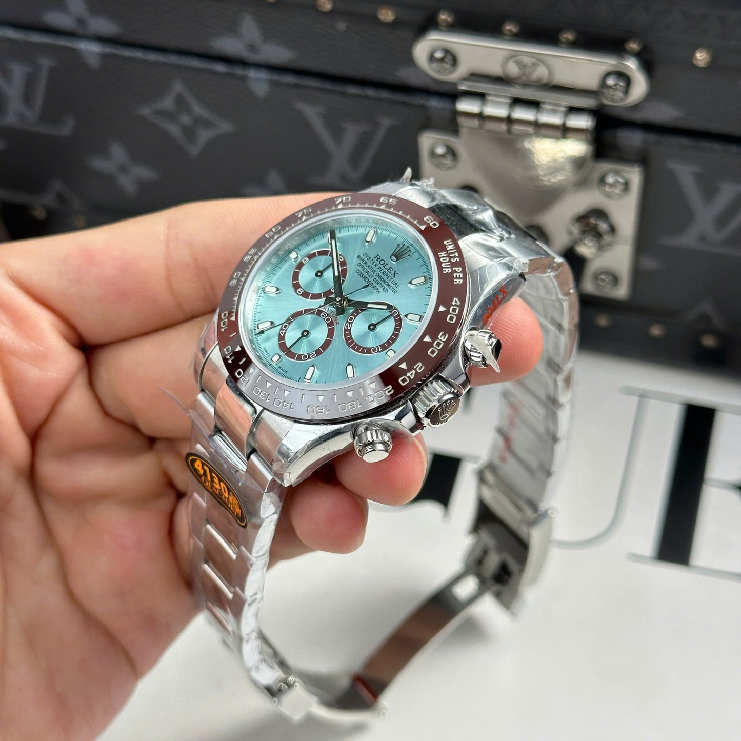 Rolex Daytona Ice Blue 116506 Best Replica Watches QF Factory 40mm