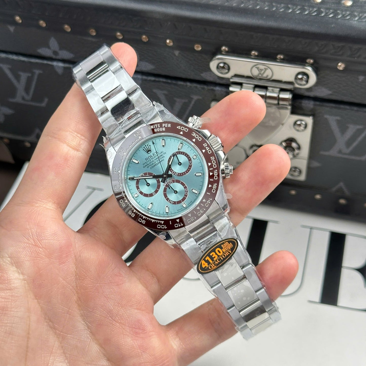 Rolex Daytona Ice Blue 116506 Best Replica Watches QF Factory 40mm