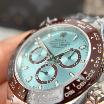 Rolex Daytona Ice Blue 116506 Best Replica Watches QF Factory 40mm