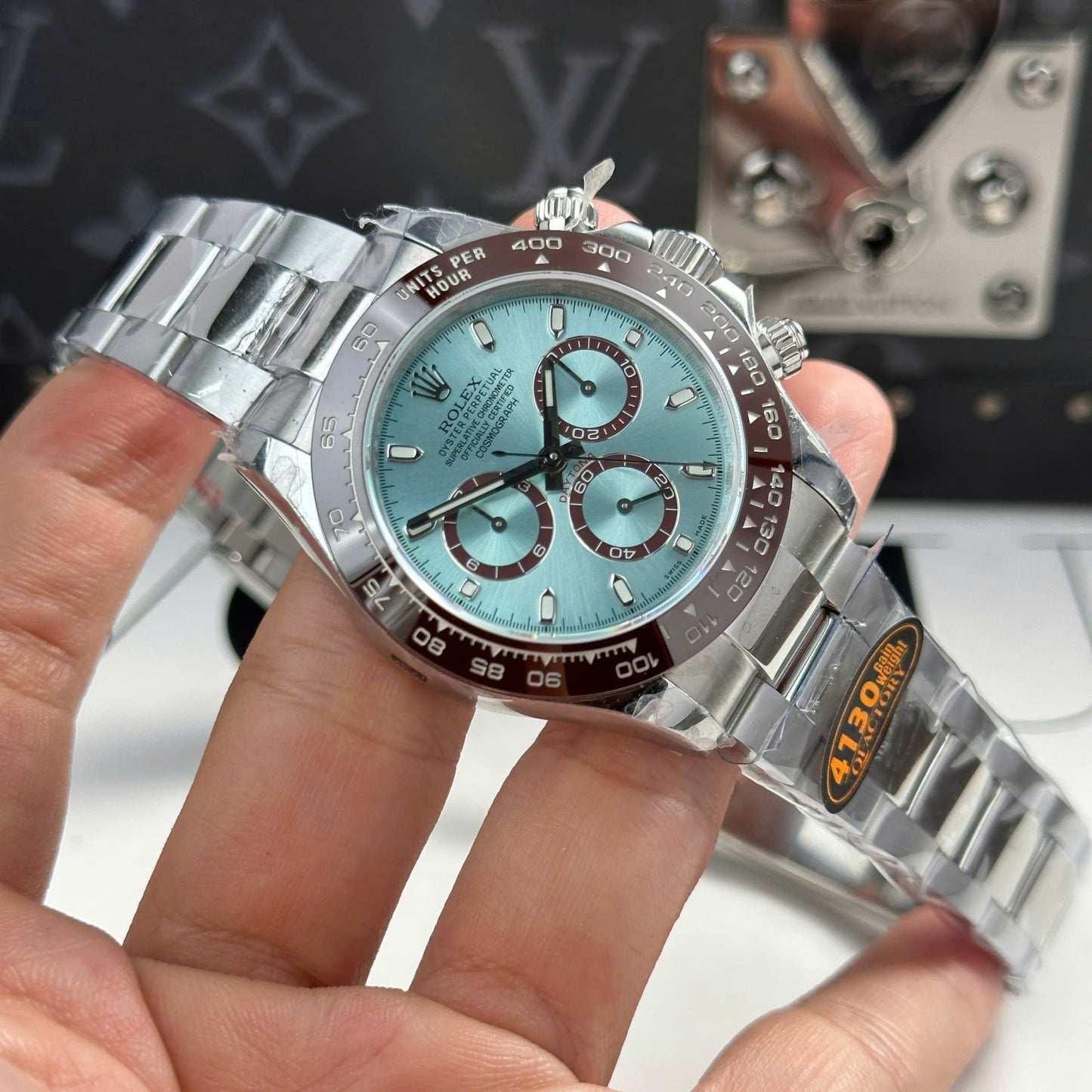 Rolex Daytona Ice Blue 116506 Best Replica Watches QF Factory 40mm
