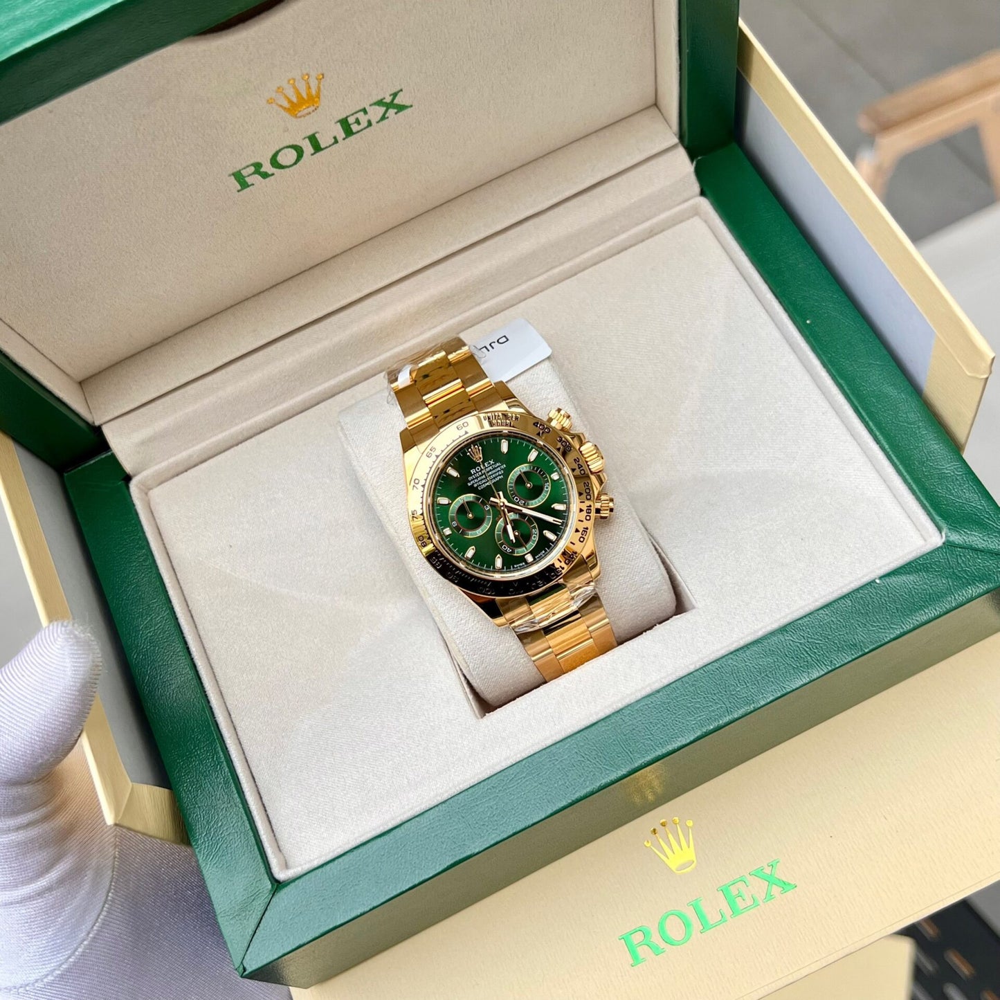 Rolex Daytona Loki Gold Wrapped  Replica Watch Nob Factory 40mm