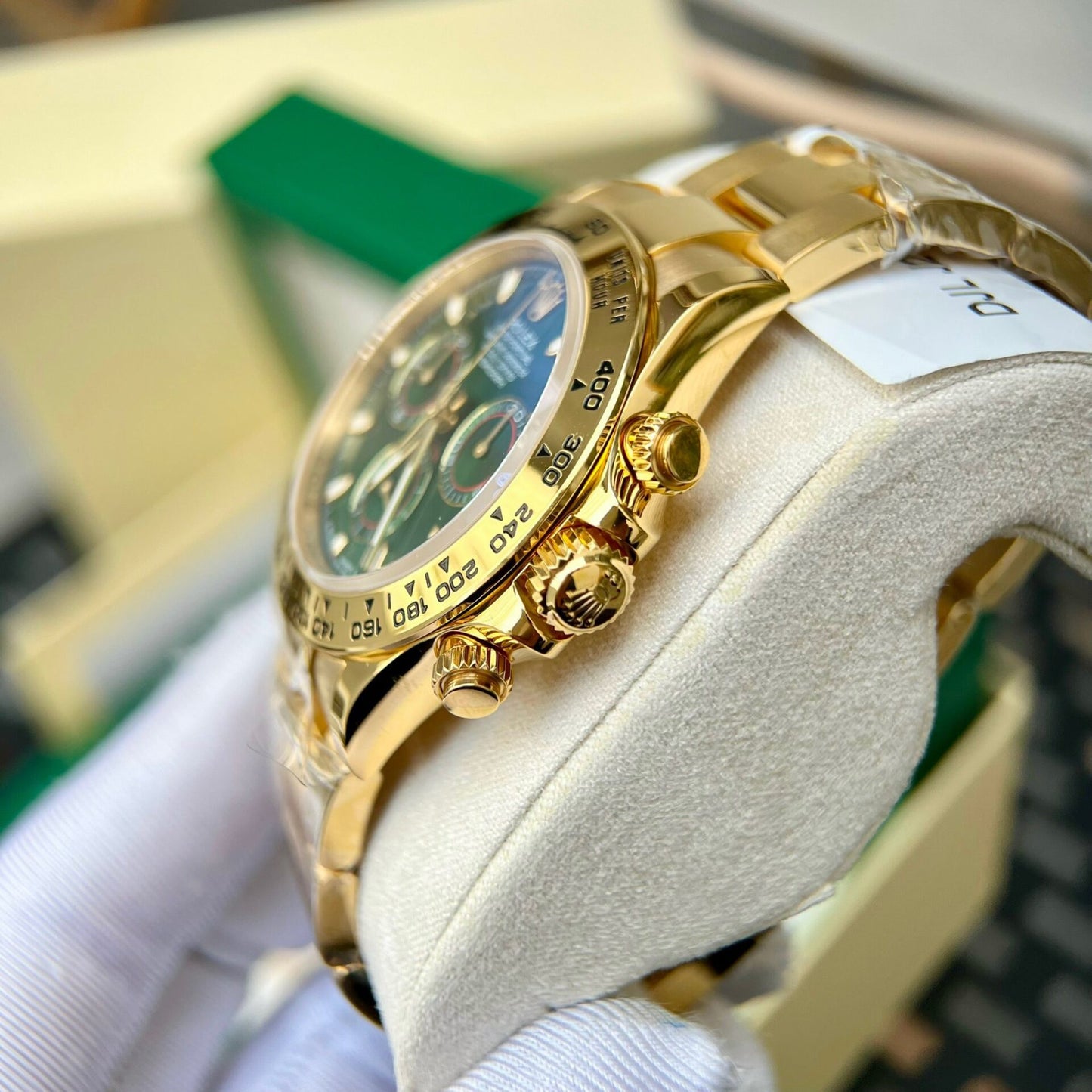 Rolex Daytona Loki Gold Wrapped  Replica Watch Nob Factory 40mm