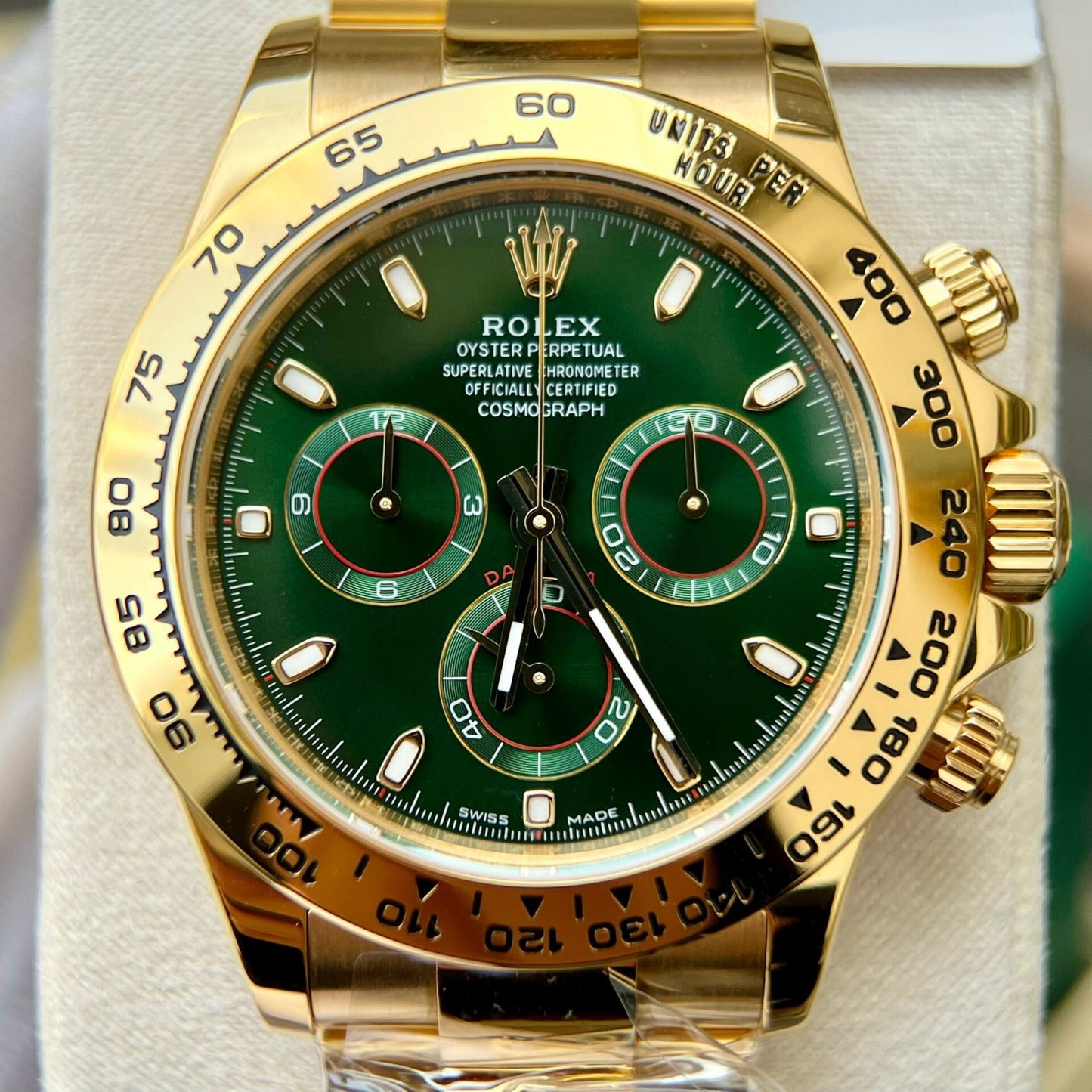 Rolex Daytona Loki Gold Wrapped  Replica Watch Nob Factory 40mm