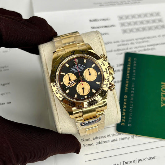 Rolex Daytona Replica Watch Black Dial BT Factory 40mm