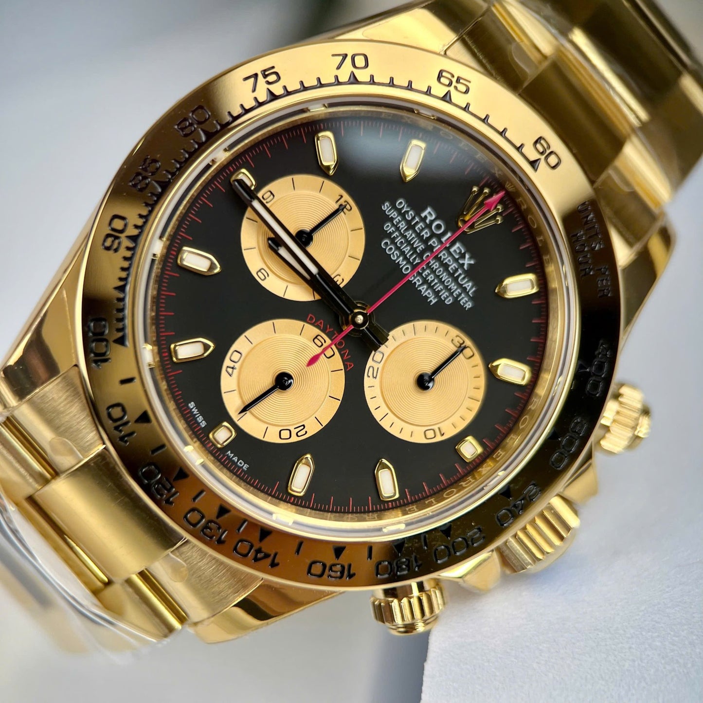 Rolex Daytona Replica Watch Black Dial BT Factory 40mm