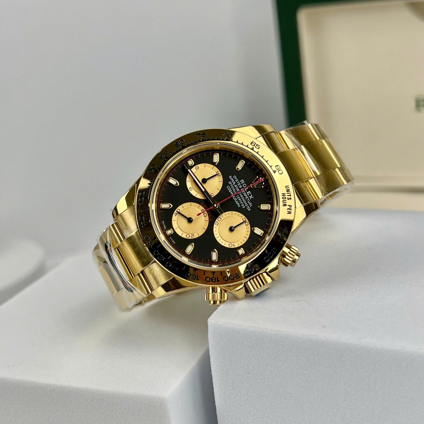 Rolex Daytona Replica Watch Black Dial BT Factory 40mm