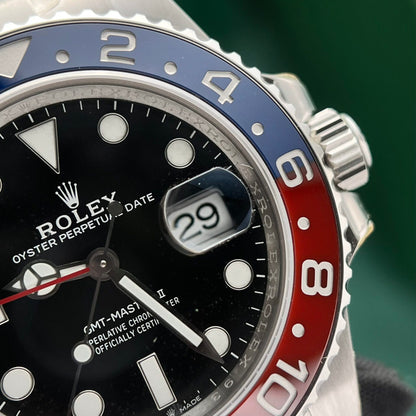 Rolex Replica Watches GMT-Master II 116719BLRO Pepsi Clean Factory 40mm