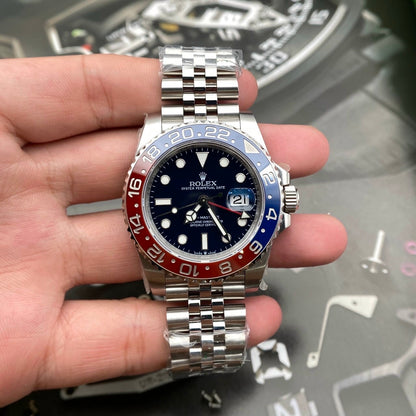 Rolex GMT-Master II 126710BLRO Replica Pepsi Clean Factory 40mm
