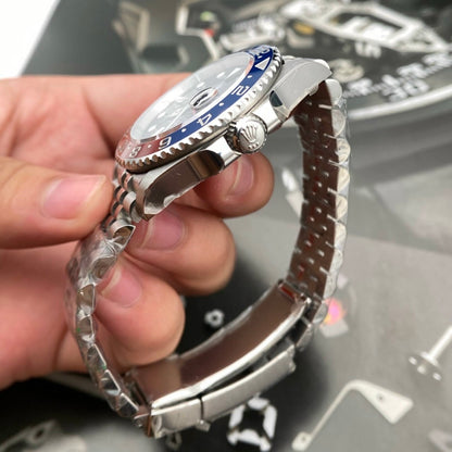 Rolex GMT-Master II 126710BLRO Replica Pepsi Clean Factory 40mm