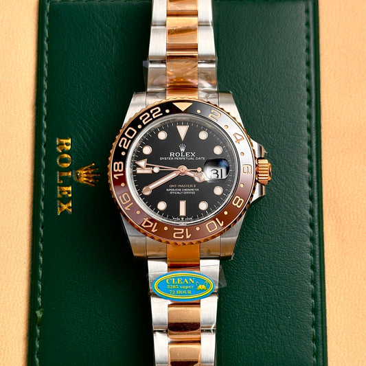 Rolex GMT-Master II 126711CHNR Root Beer Replica Watch Clean Factory 40mm