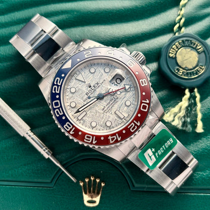 Rolex Replica Watch GMT-Master II 126719BLRO Meteorite Dial 40mm Clone