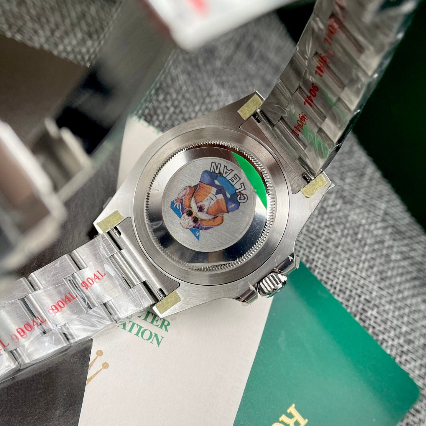 Rolex GMT Master II Replica Watch Black Dial Clean Factory 40mm