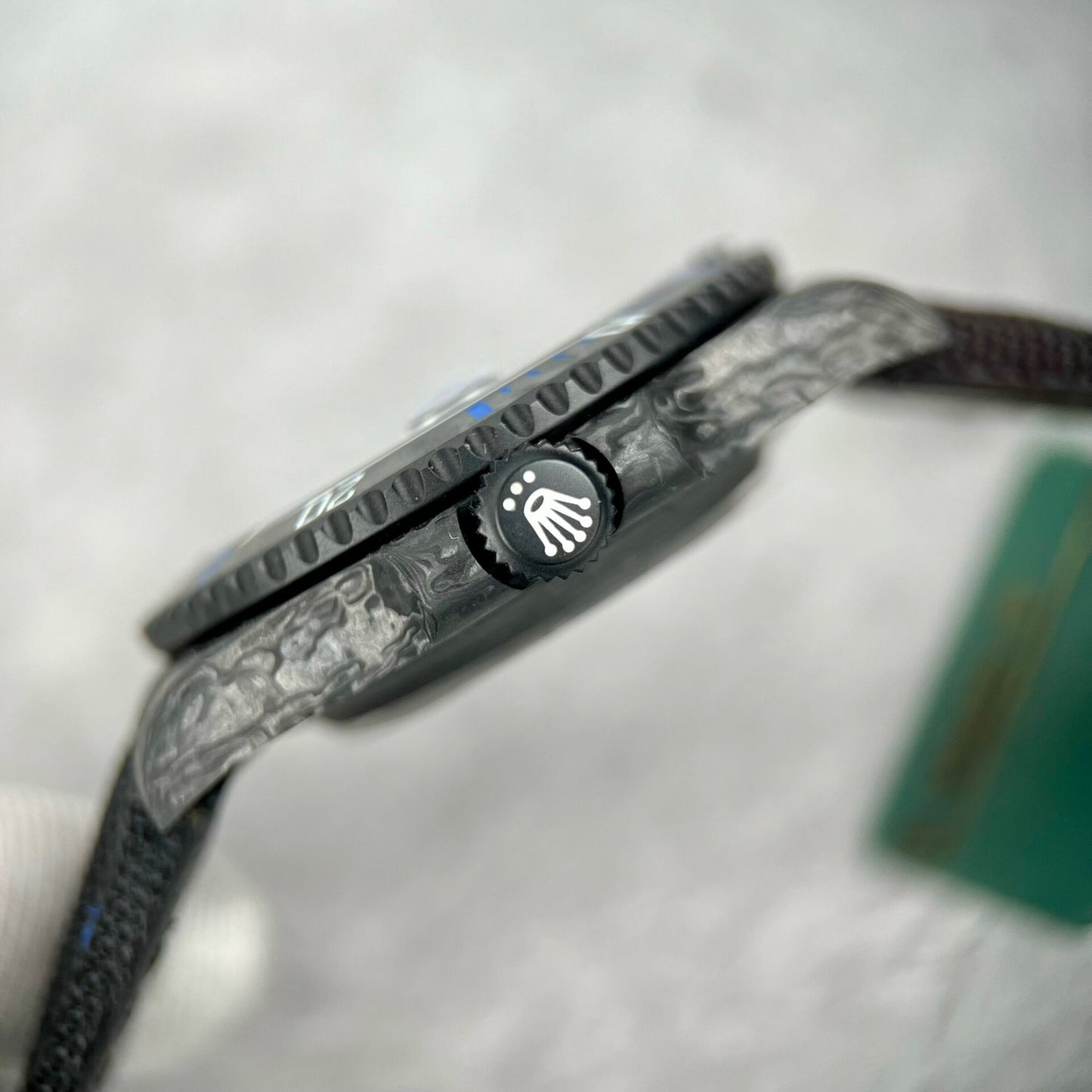 Rolex GMT-Master II Diw Replica 11 Watch Carbon Ultra Light 40mm Clone