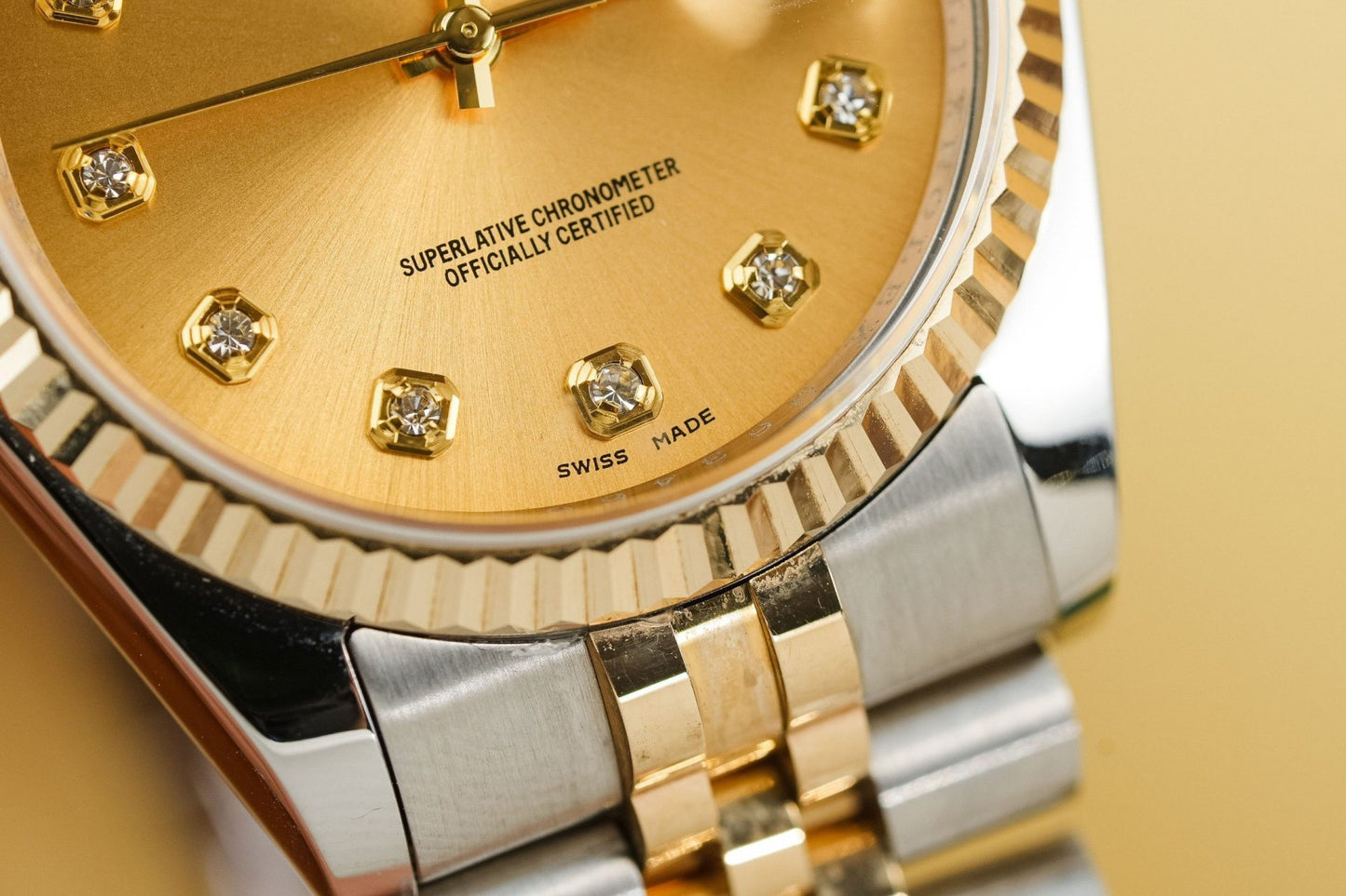 Rolex DateJust 126233 Replica Gold Wrapped Champagne Dial 36mm Clone