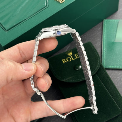 Rolex Watch DateJust Womens Dial Blue 31mm Clone