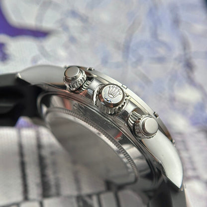 Rolex Best Replica Watch Daytona 116519 Dial Rubellite Rubber Strap 40mm Clone