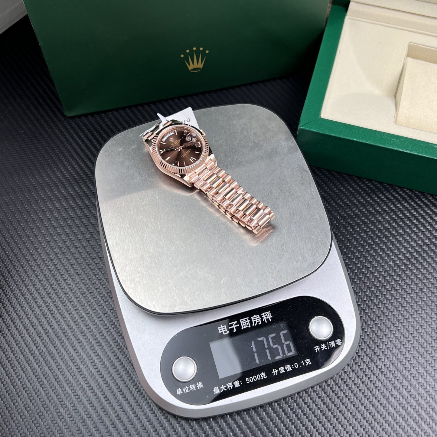 Rolex Day-Date Replica Gold Wrapped GM Factory 40mm
