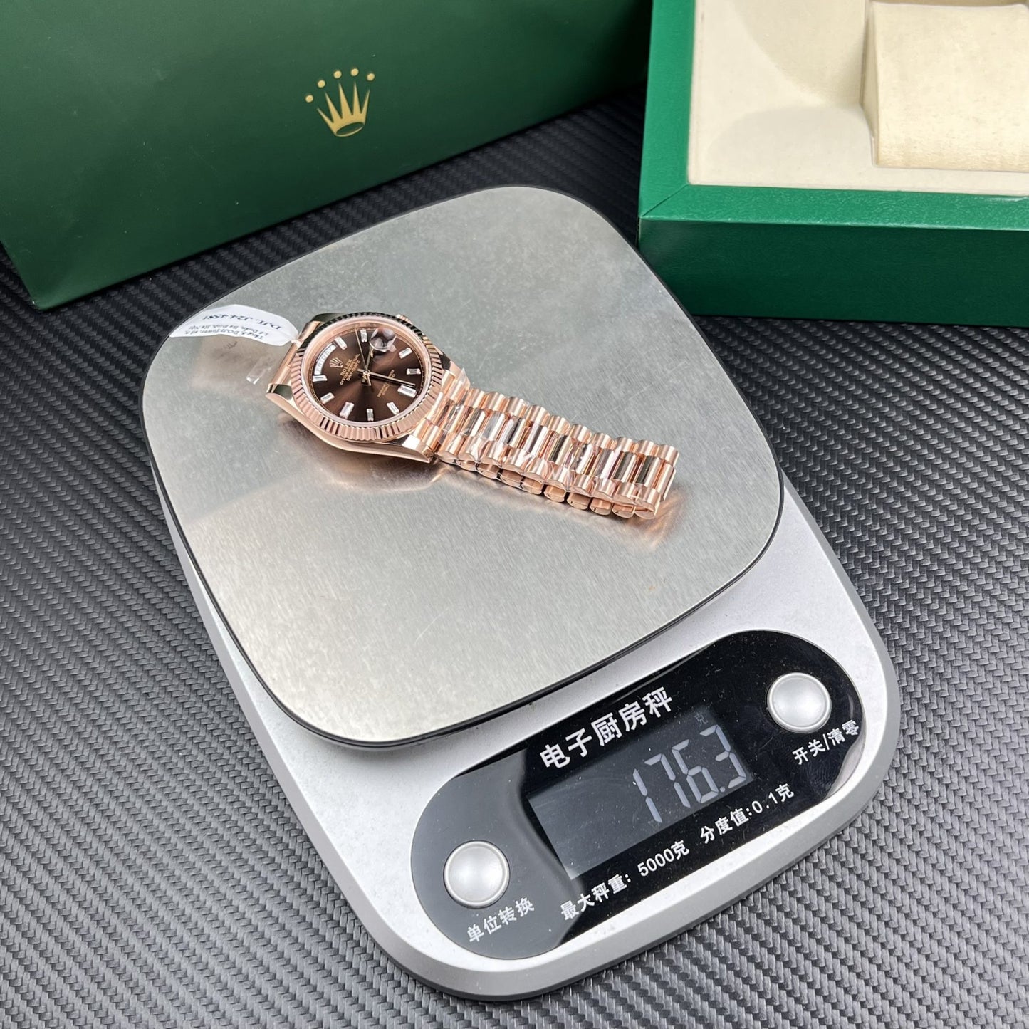 Rolex Day-Date Gold Wrapped Chocolate Dial GM Factory 40mm