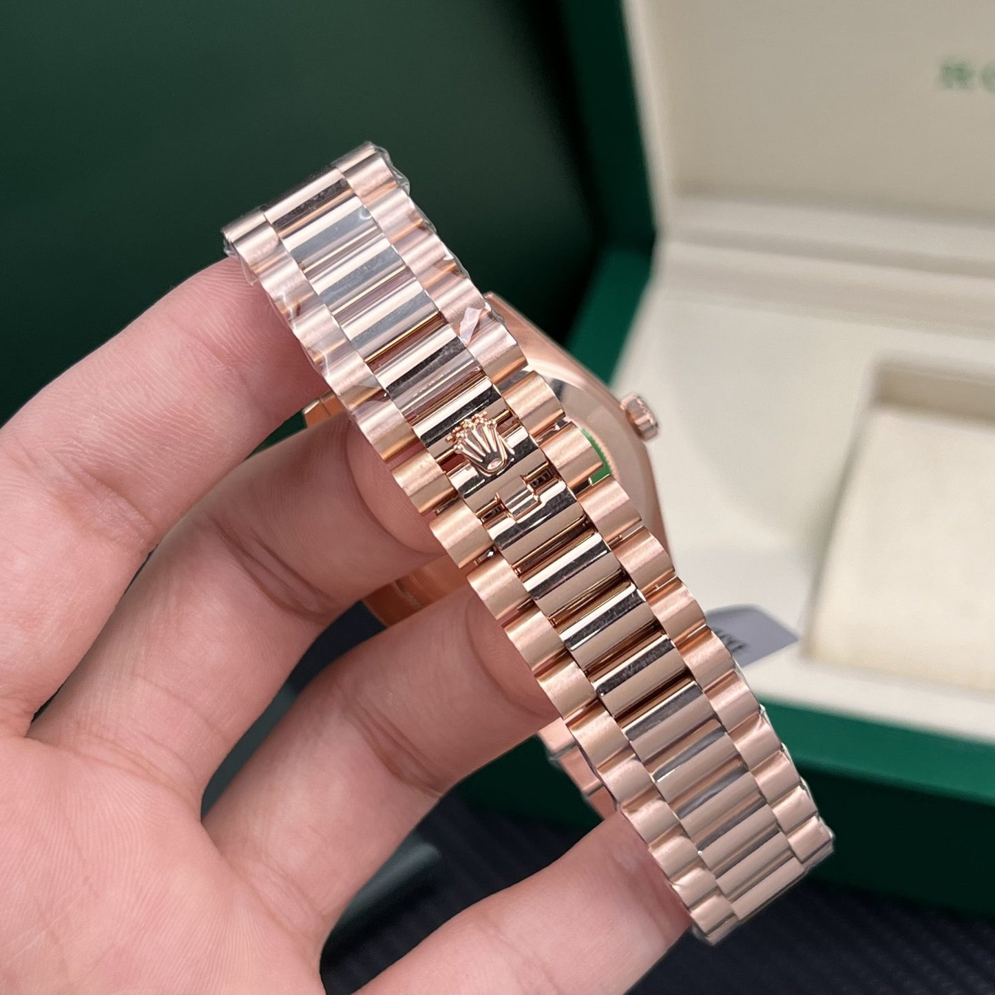 Rolex Day-Date Gold Wrapped Chocolate Dial GM Factory 40mm