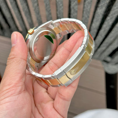 Rolex Sky-Dweller Replica Watch Demi Gold N Factory 41mm