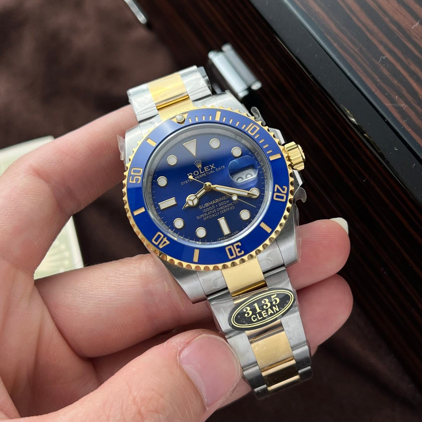 Rolex Replica Watch Submariner 126613LB Dial Blue Clean Factory 41mm