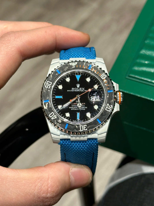 Rolex Submariner DIW Carbon Best Replica Watch Black Dial 40mm Clone