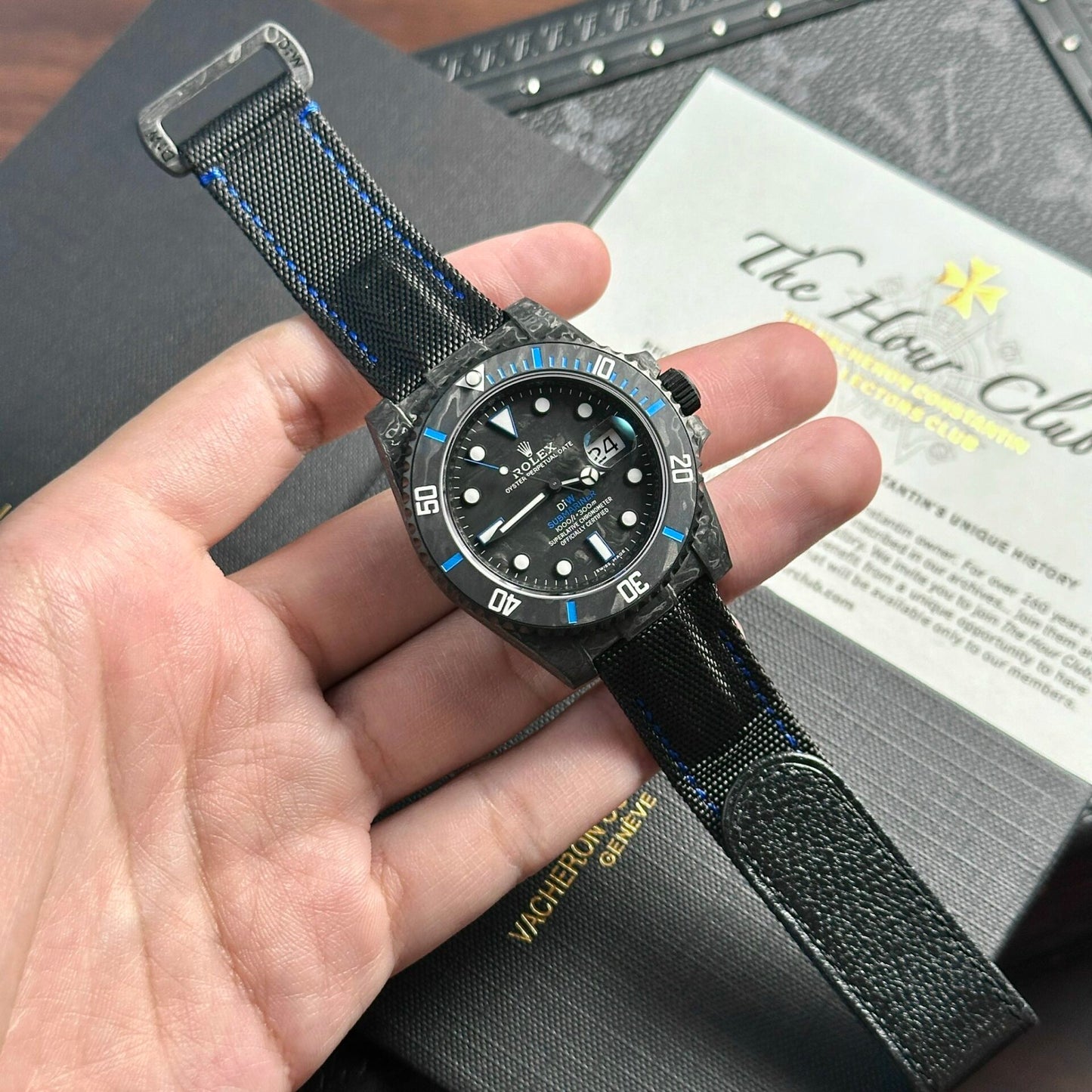 Rolex Best Replica Watch Submariner Diw Carbon Black 40mm Clone