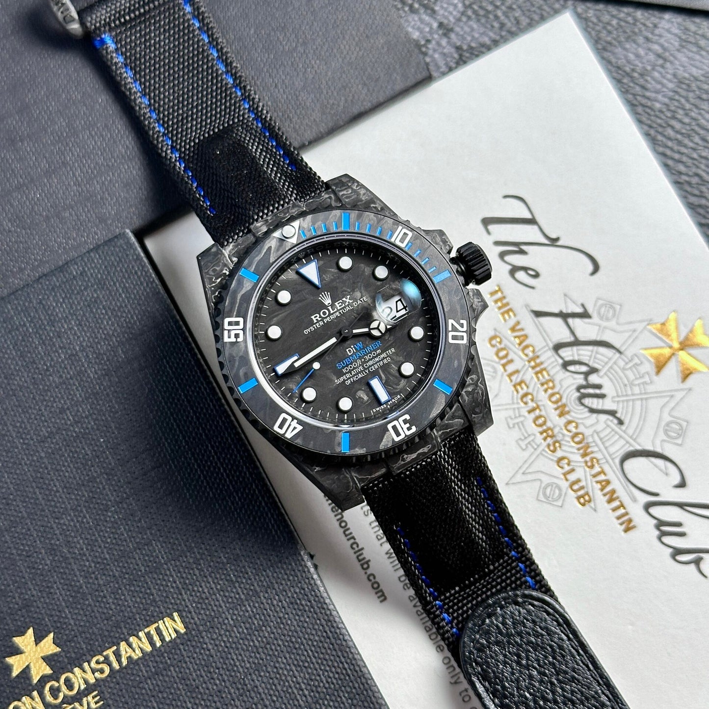 Rolex Best Replica Watch Submariner Diw Carbon Black 40mm Clone