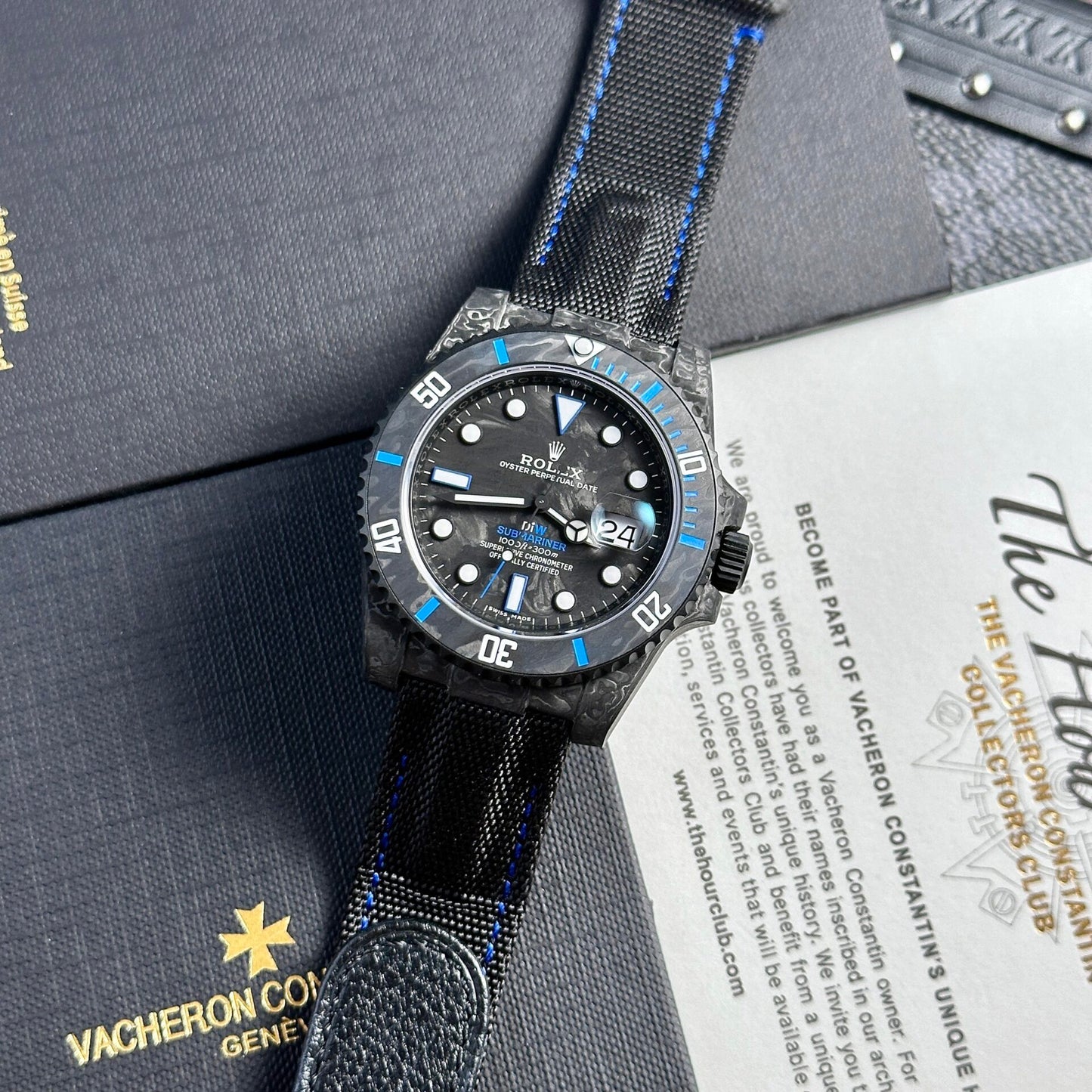 Rolex Best Replica Watch Submariner Diw Carbon Black 40mm Clone