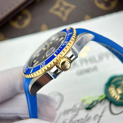 Rolex Submariner Replica Watches Blue Dial Clean Factory 40mm
