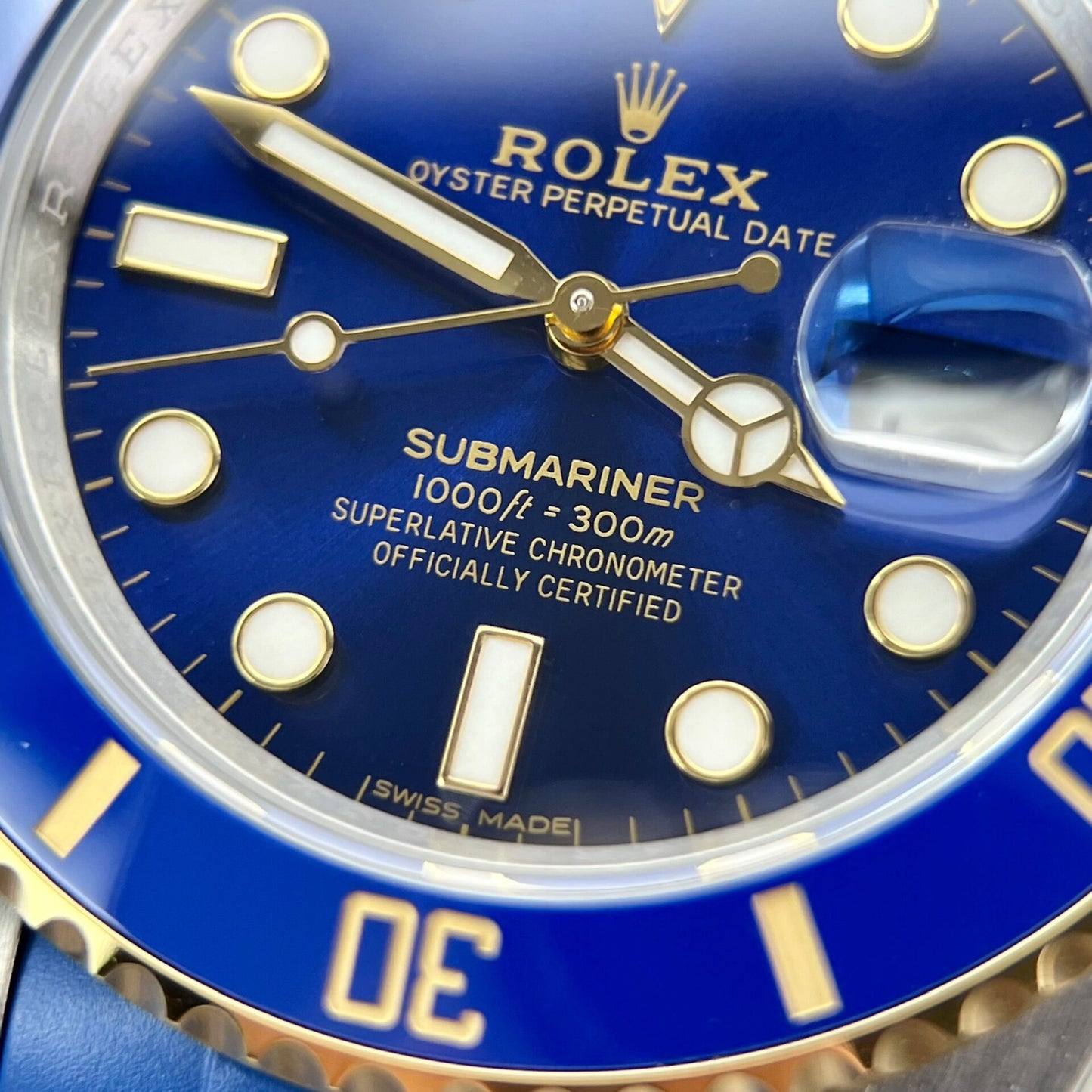 Rolex Submariner Replica Watches Blue Dial Clean Factory 40mm