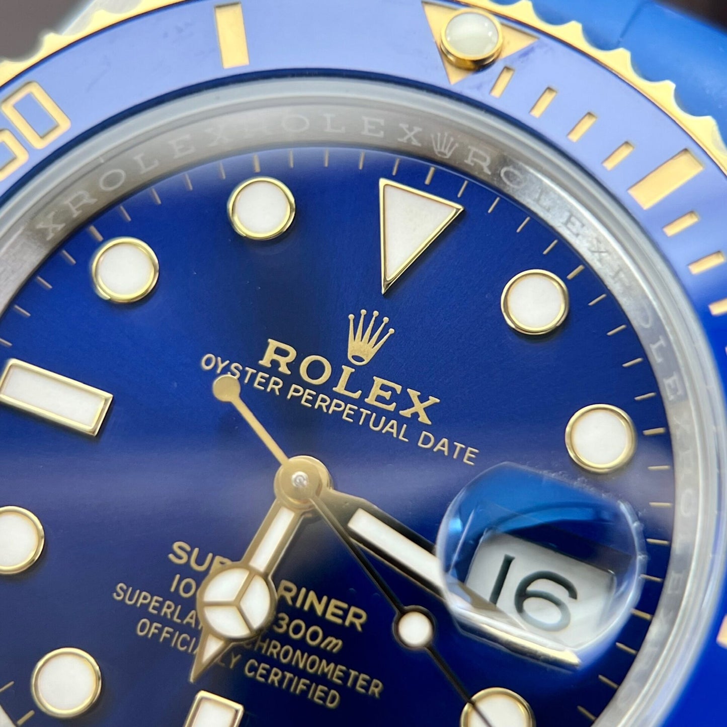 Rolex Submariner Replica Watches Blue Dial Clean Factory 40mm