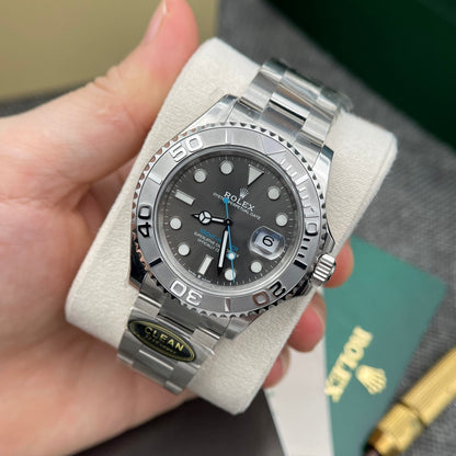 Rolex Yacht-Master 116622 Replica Watch Grey Dial Clean Factory 40mm