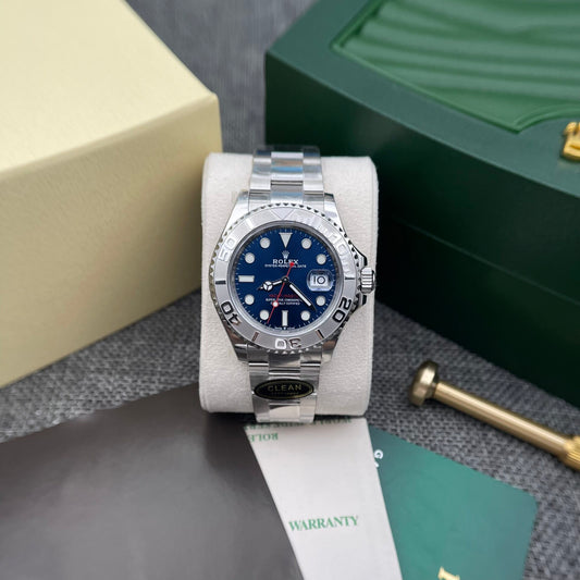 Rolex Replica Yacht-Master 116622 Blue Dial Clean Factory 40mm
