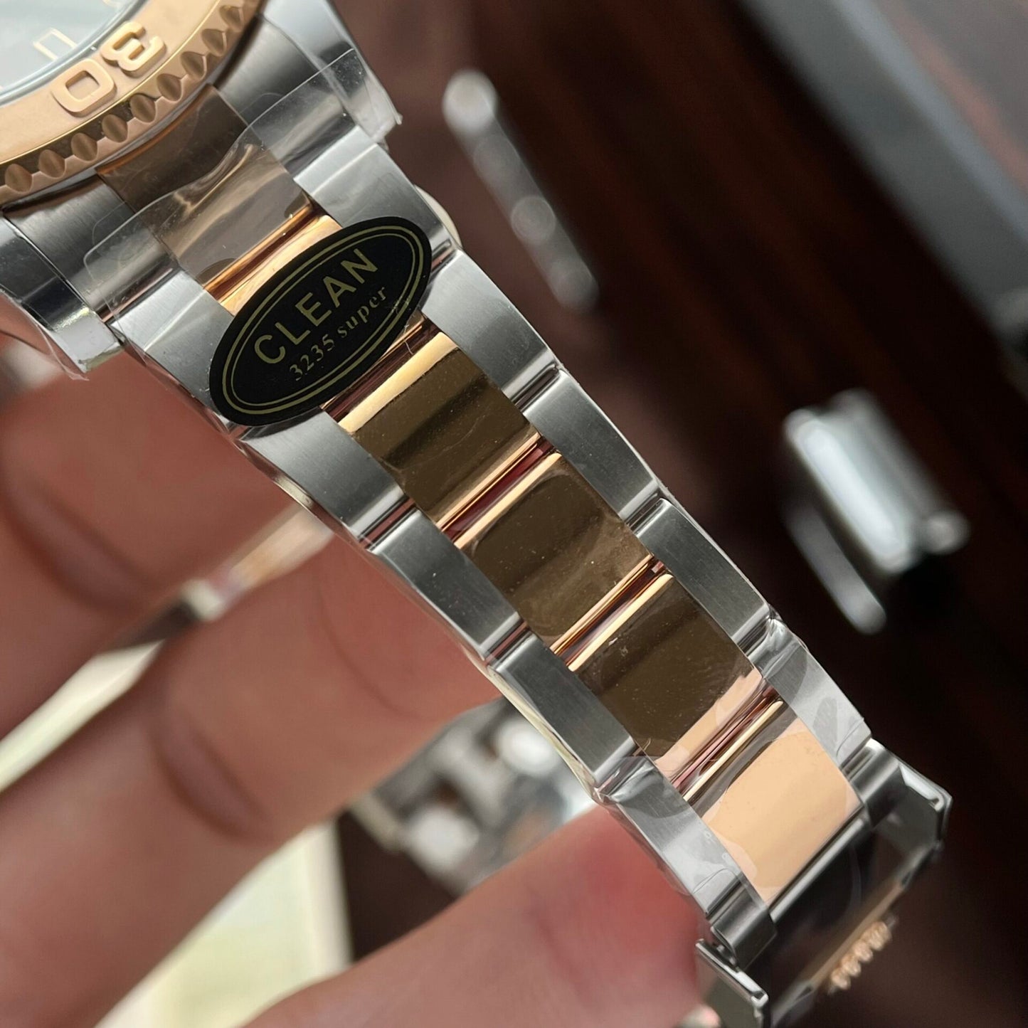 Rolex Yacht-Master 126621 Replica Watch Dial Chocolate Clean Factory 40mm