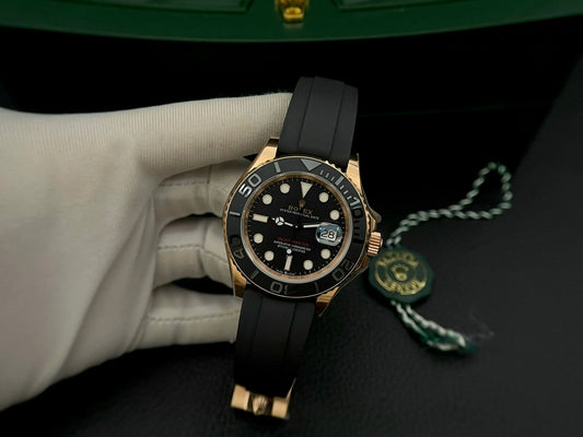 Rolex Yacht-Master Best Replica Watch Black Dial EW Factory 40mm
