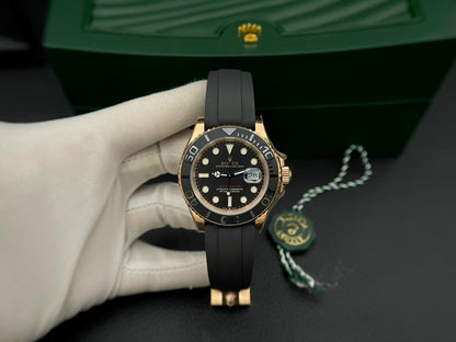Rolex Yacht-Master Best Replica Watch Black Dial EW Factory 40mm