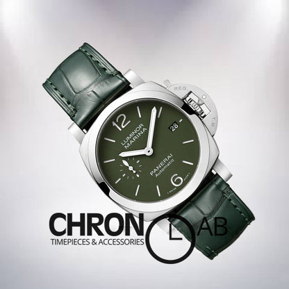 Marina Men's PAM01304 44mm Silver-tone Automatic