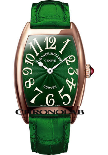 Franck Muller 1752 QZ 5N Green Dial Rose Gold Replica
