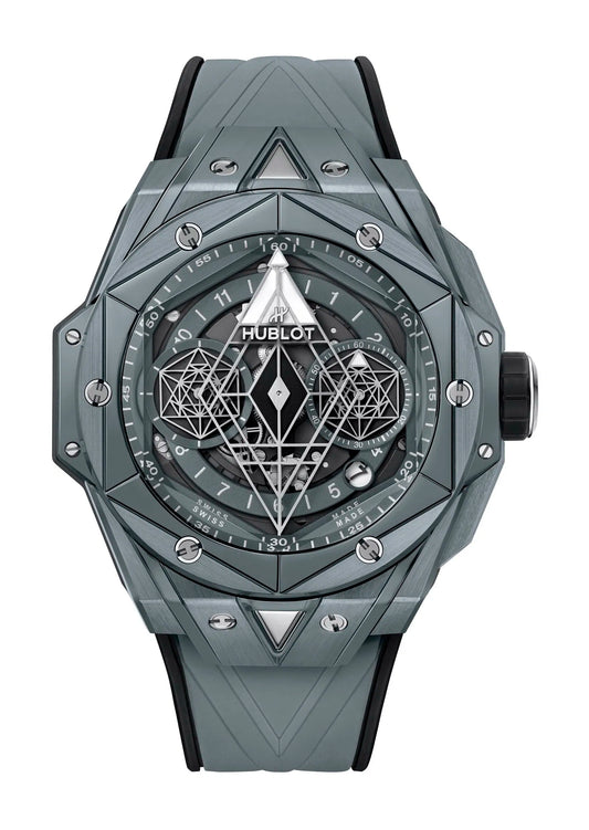 Hublot Big Bang Unico Sang Bleu II Grey Ceramic 45mm ανδρικό ρολόι