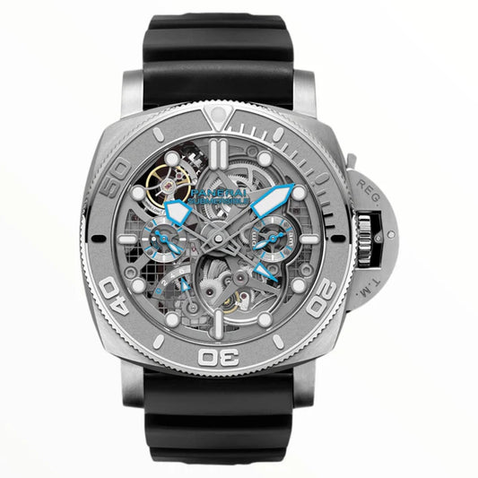 Submersible Ecopangaea Tourbillon GMT 50mm Mike Horn Edition – PAM01108