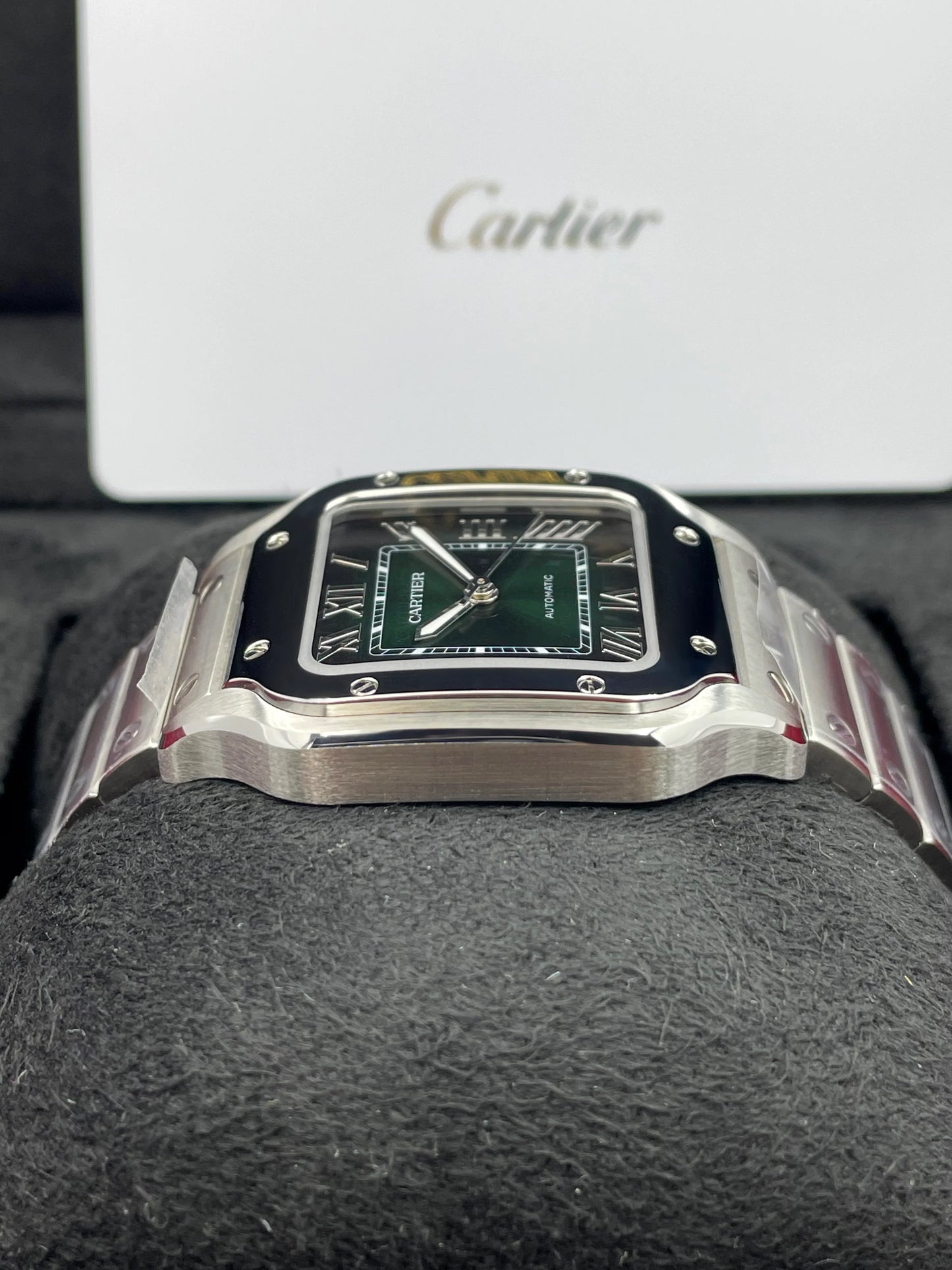 Santos de Cartier Smoky Green Medium WSSA0061
