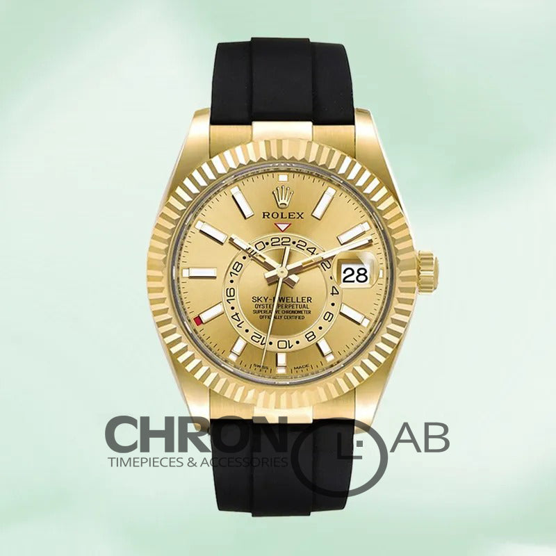 Sky-Dweller M326238-0006 42mm Men’s Rubber Band Clone